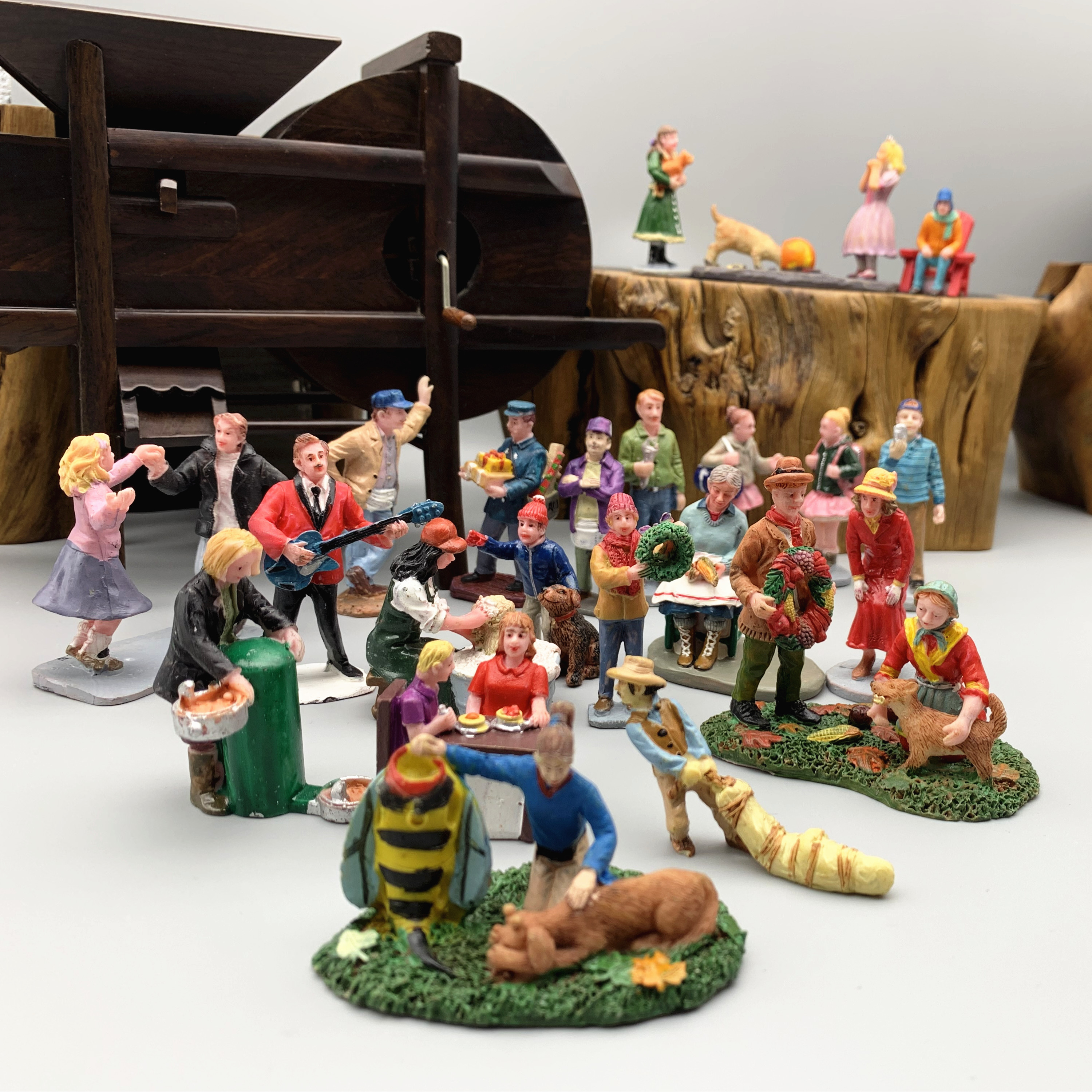 Bonsai Garden Miniature - Miniature Doll Minifiigures Sand Table Gardening