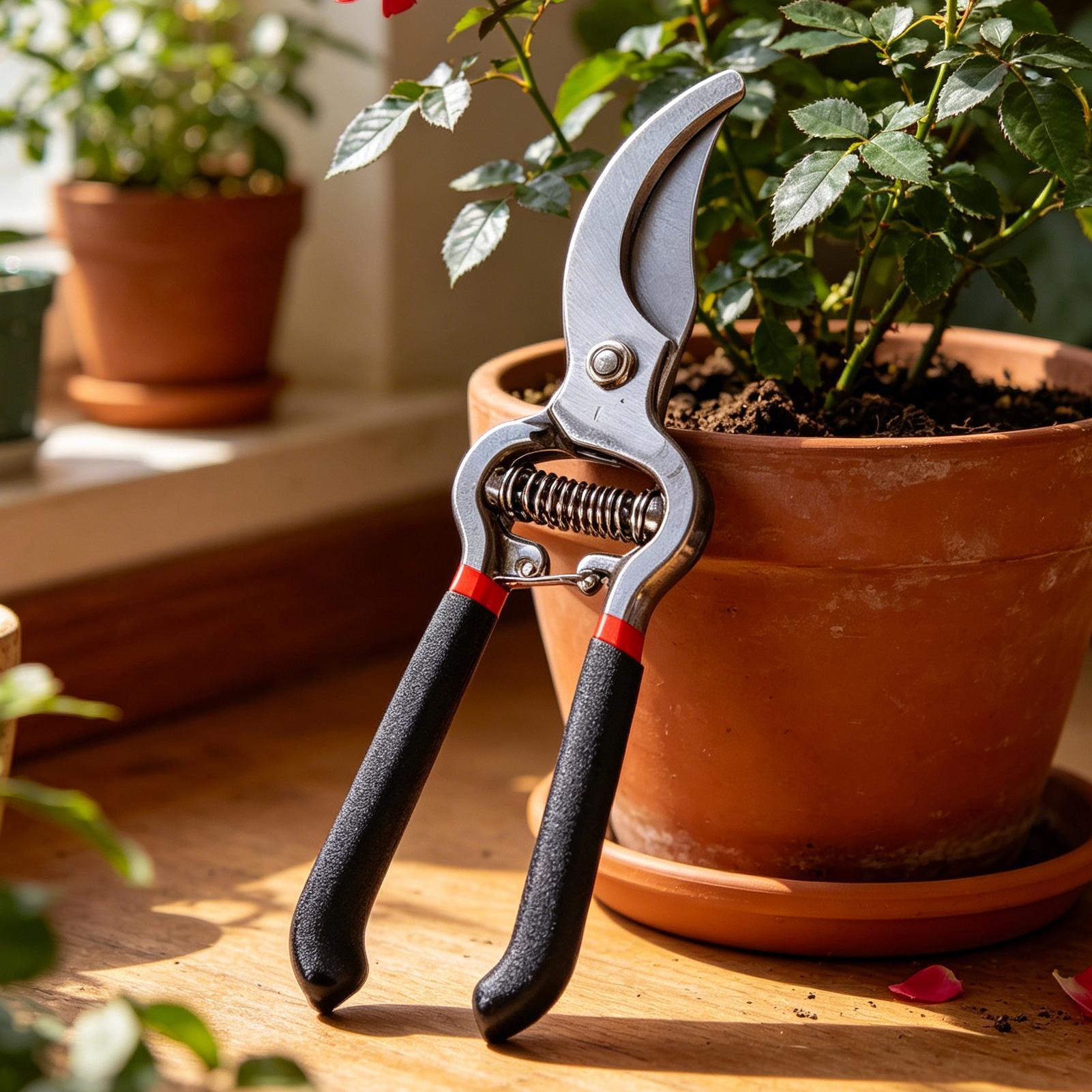 Bonsai Garden Backyard - Pruning Shears Handheld Flower Trimming Clippers