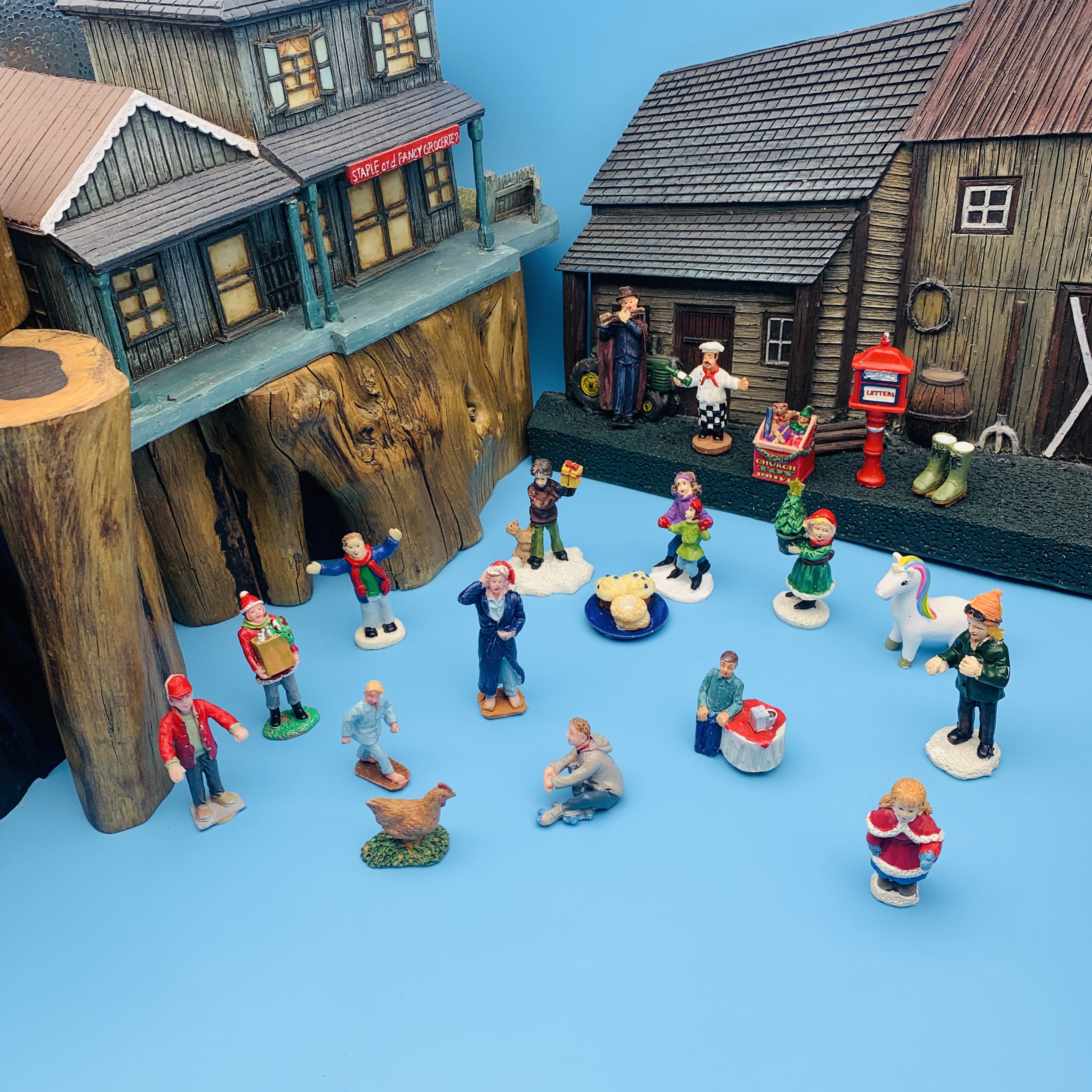 Bonsai Garden Miniature - Miniature Doll Mini Figures Sand Table