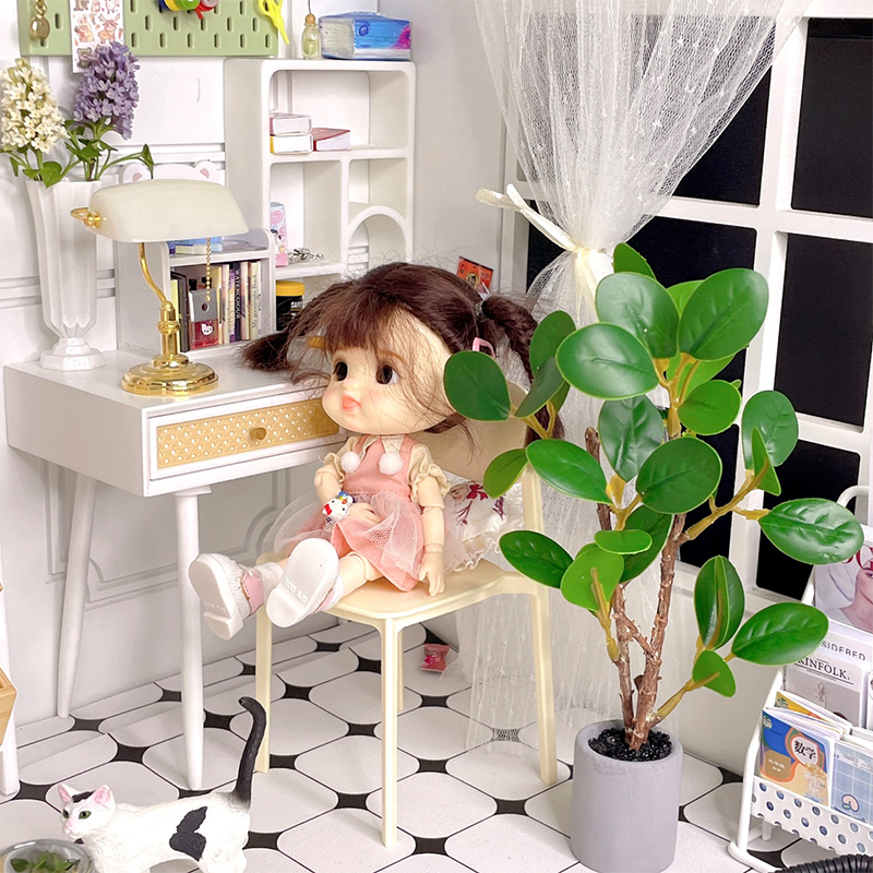 1:6 Dollhouse Miniature Potted - Bonsai Garden Miniature ulasan dan harga