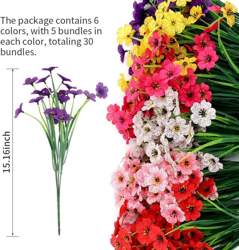 30 Bundles UV Resistant Artifi - Bonsai Garden Images ulasan dan harga