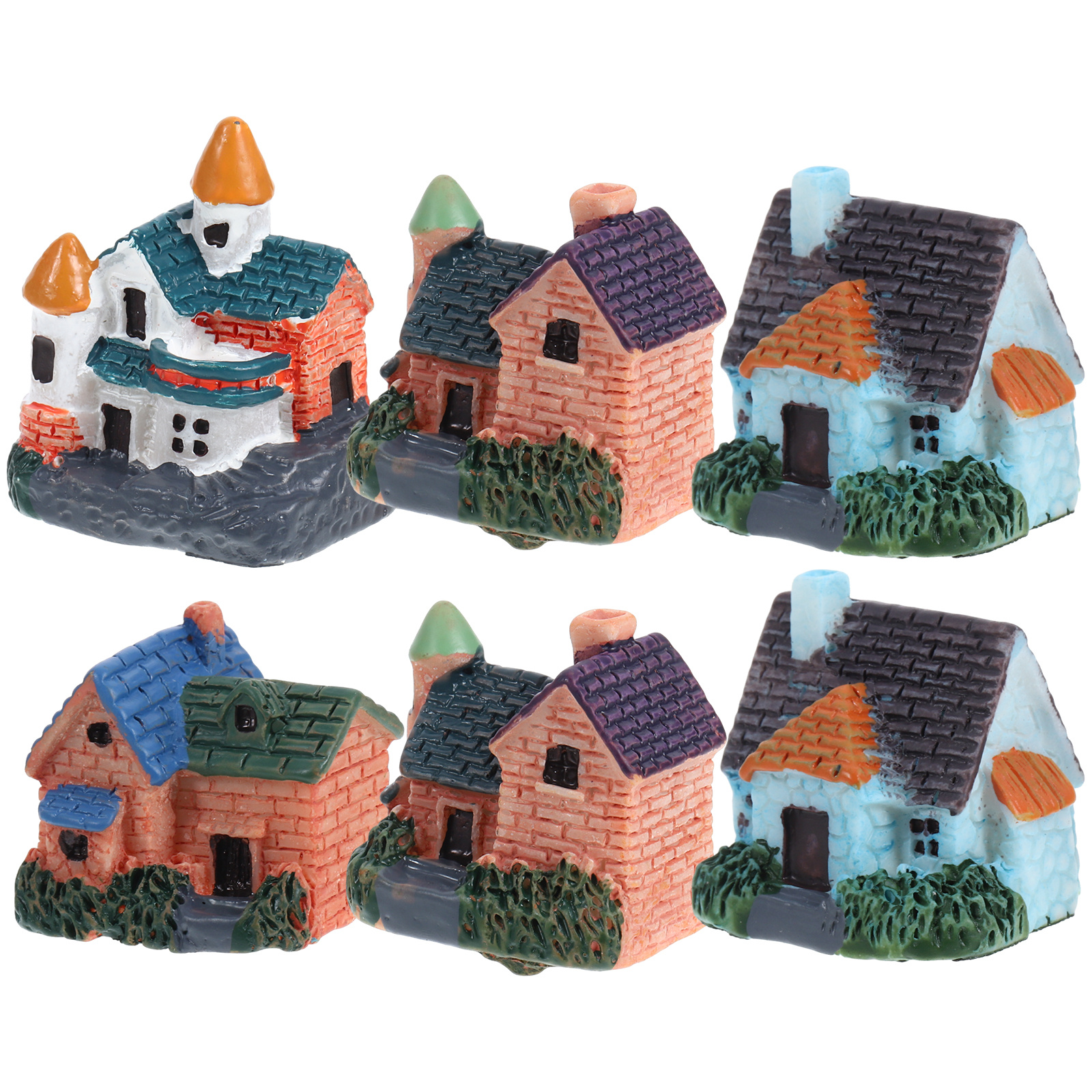 6Pcs Miniature Fairy Garden Re - Bonsai Garden Miniature ulasan dan harga