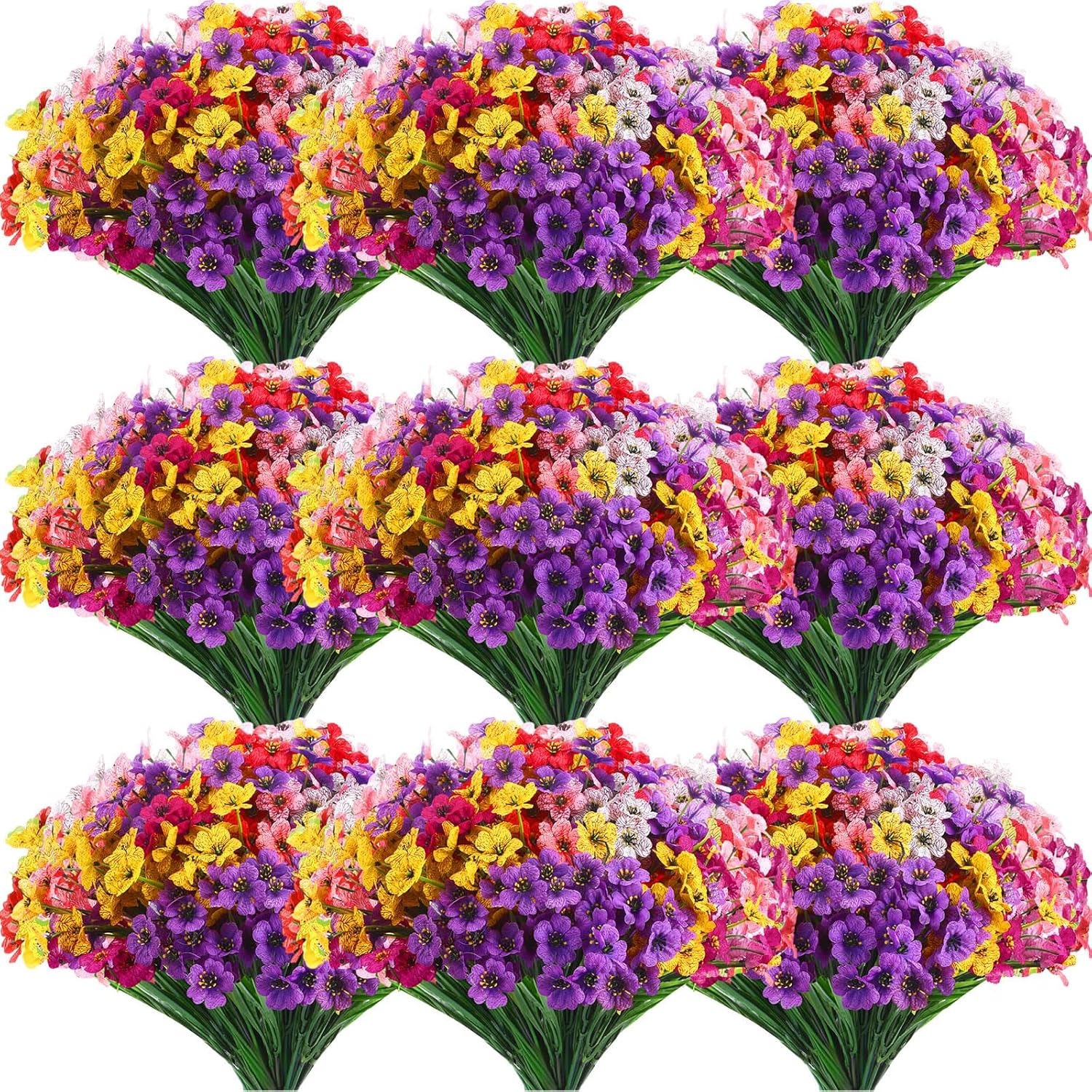 56 Bundles Artificial Flowers  - Bonsai Garden Images ulasan dan harga