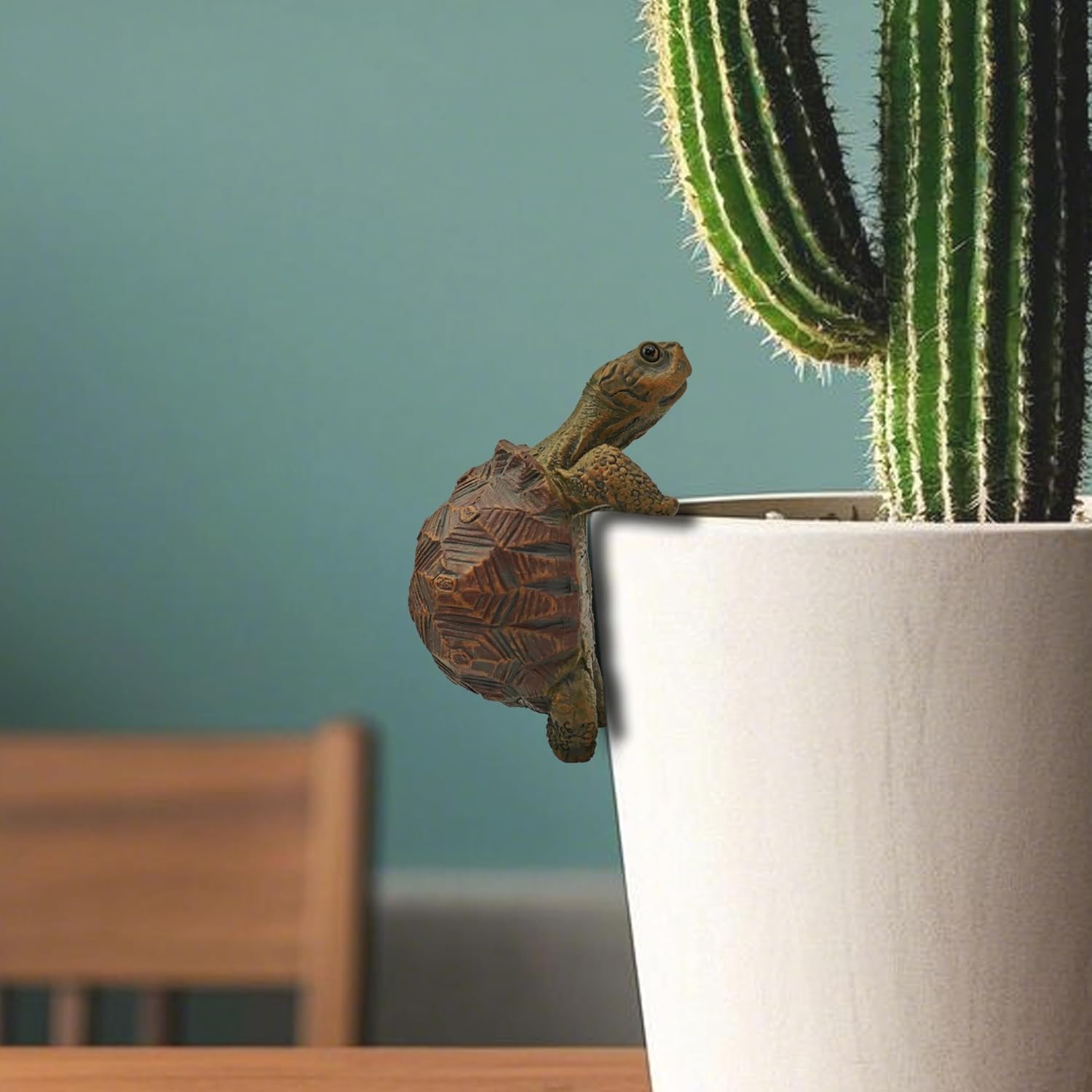 Mini Turtle Statue, Realistic  - Bonsai Garden Images ulasan dan harga
