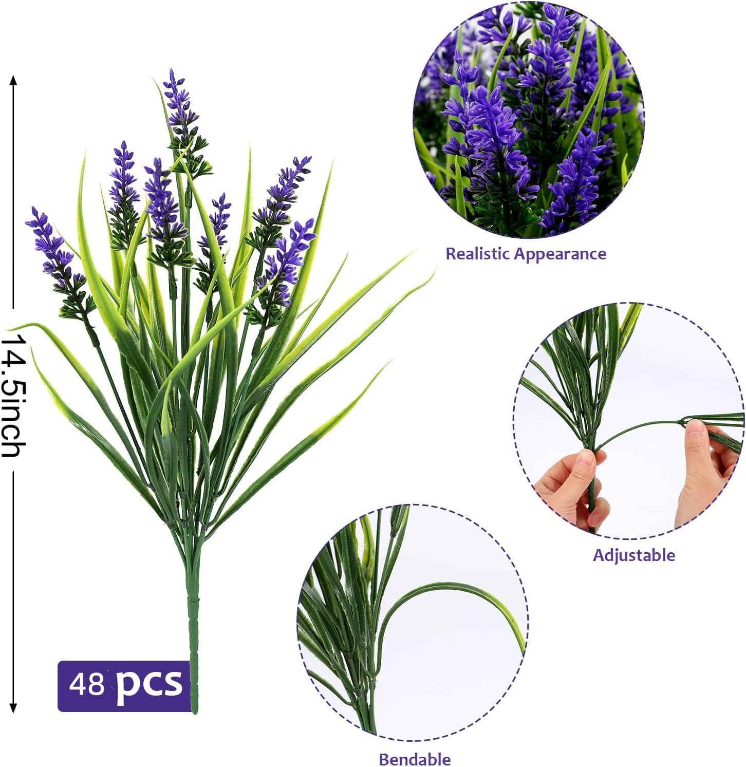 48 Bundles UV Resistant Faux L - Bonsai Garden Images ulasan dan harga