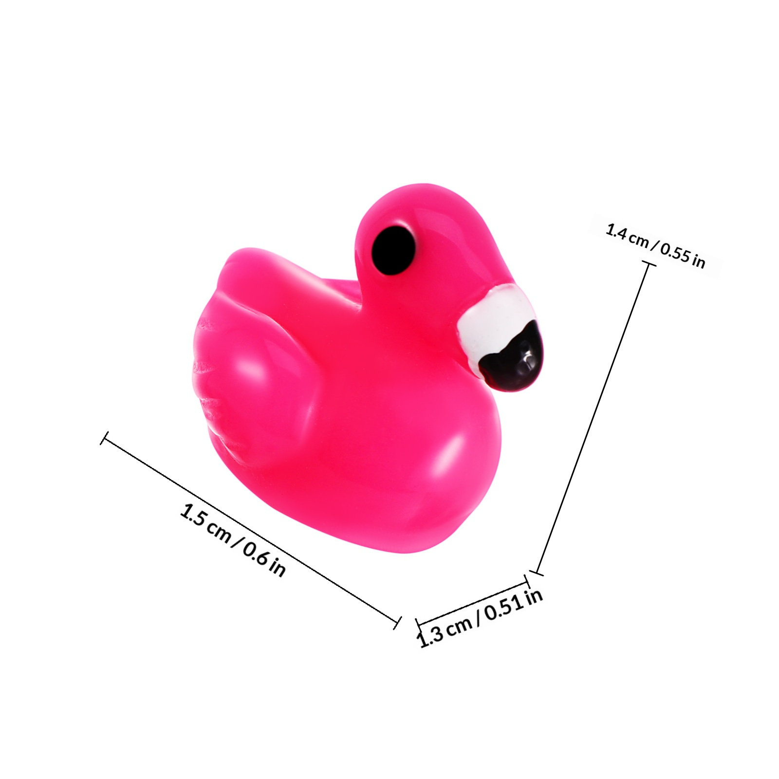 80Pcs Mini Resin Flamingos Tro - Bonsai Garden Decor ulasan dan harga