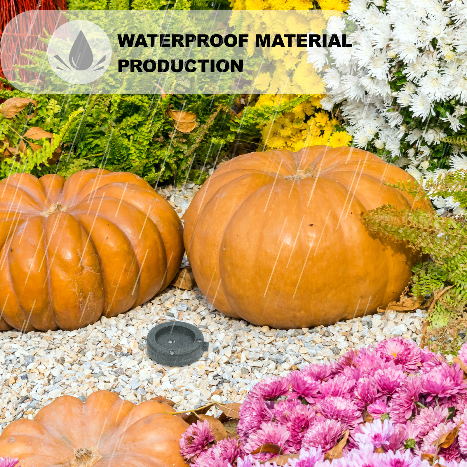4Pcs Outdoor Water Wheel Feng  - Bonsai Garden Decor ulasan dan harga