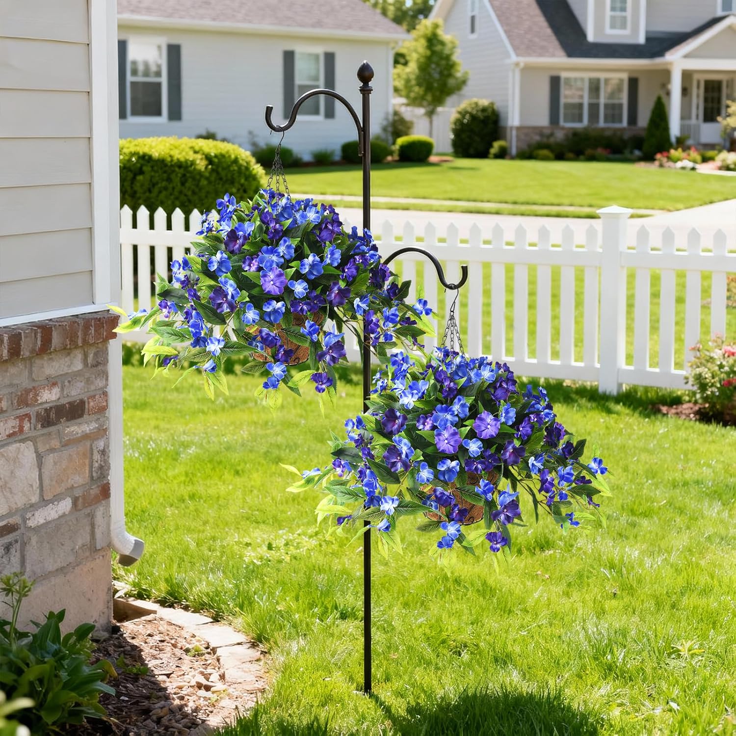 Realistic Fake Hanging Flowers - Bonsai Garden Images ulasan dan harga