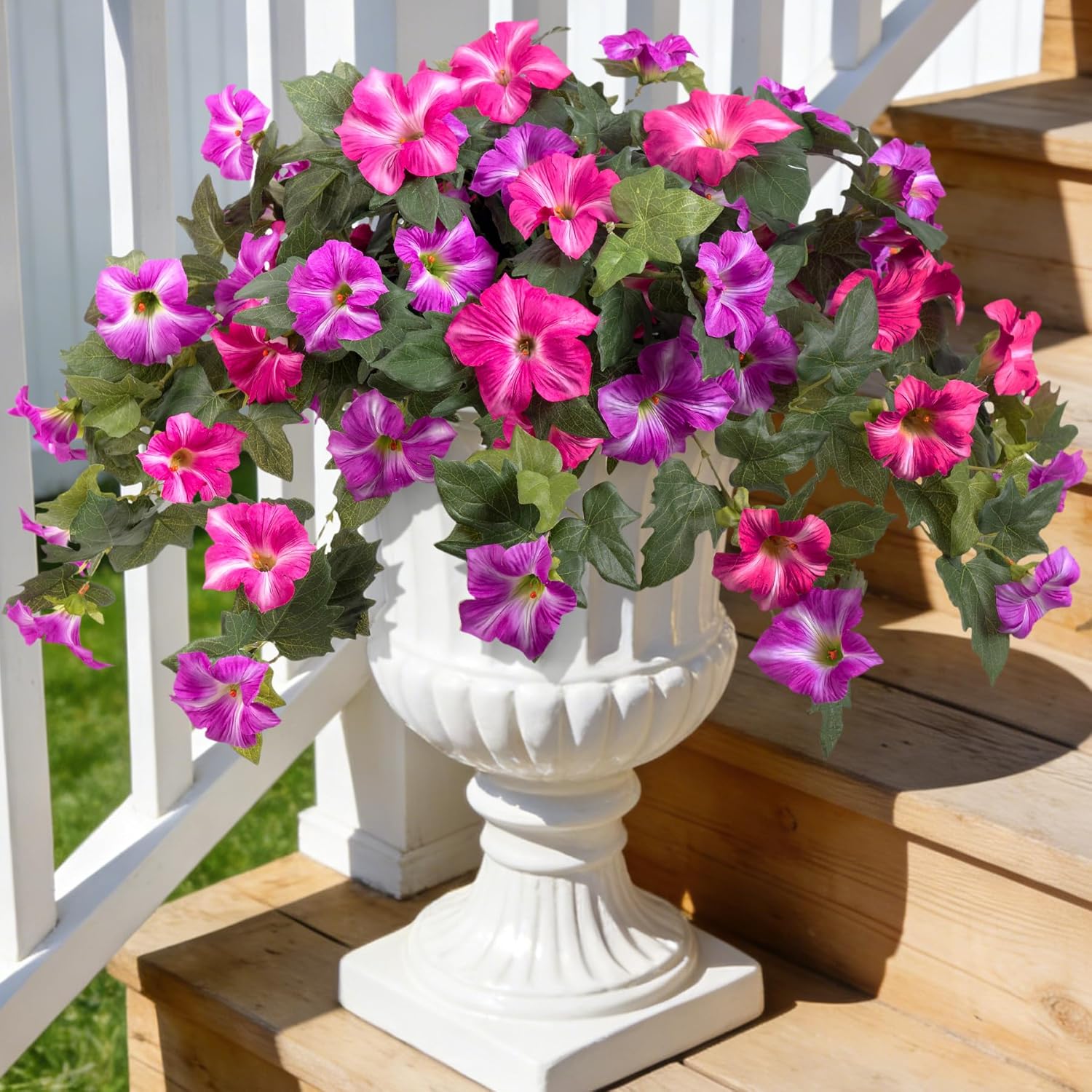 Artificial Petunias Silk Flowe - Bonsai Garden Images ulasan dan harga