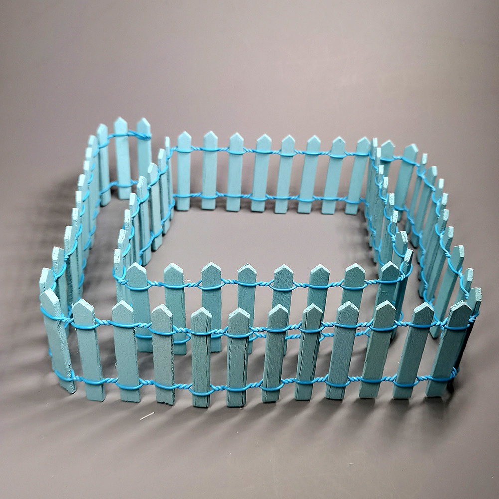 90*5cm/30cm Mini Wooden Fence  - Bonsai Garden Longwood Gardens ulasan dan harga