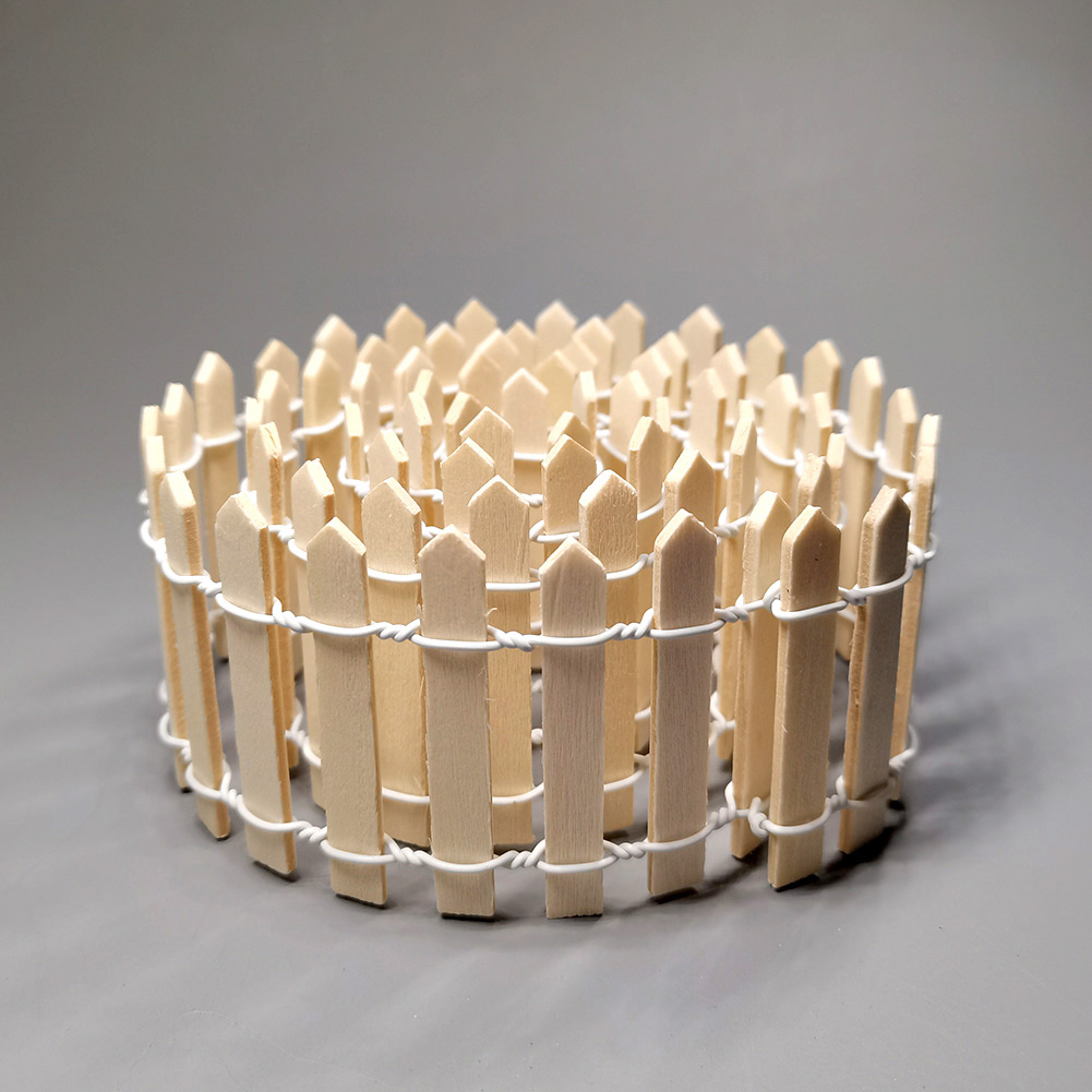 90*5cm/30cm Mini Wooden Fence  - Bonsai Garden Longwood Gardens ulasan dan harga