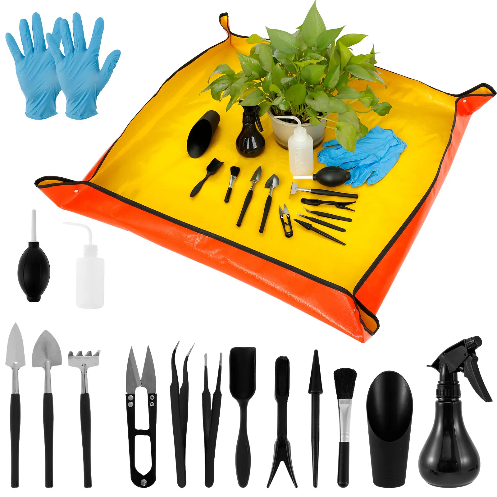 13/16Pcs Garden Succulent Plan - Bonsai Garden Miniature ulasan dan harga