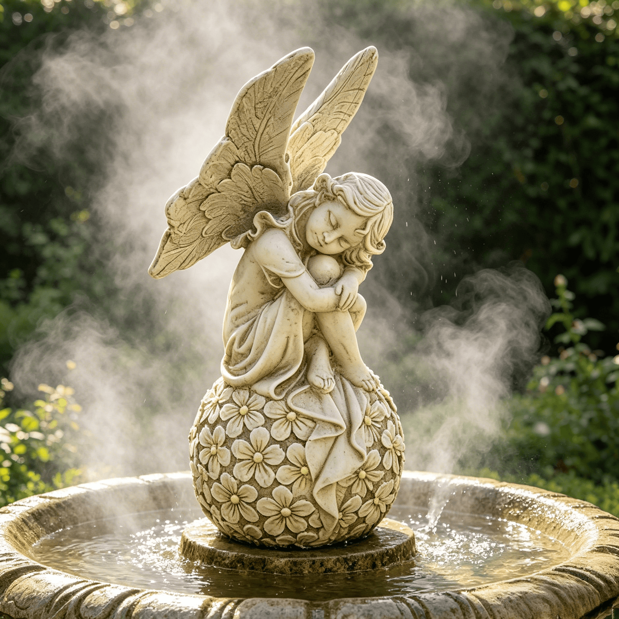 13.2-inch Garden Fairy Statue, - Bonsai Garden Decor ulasan dan harga