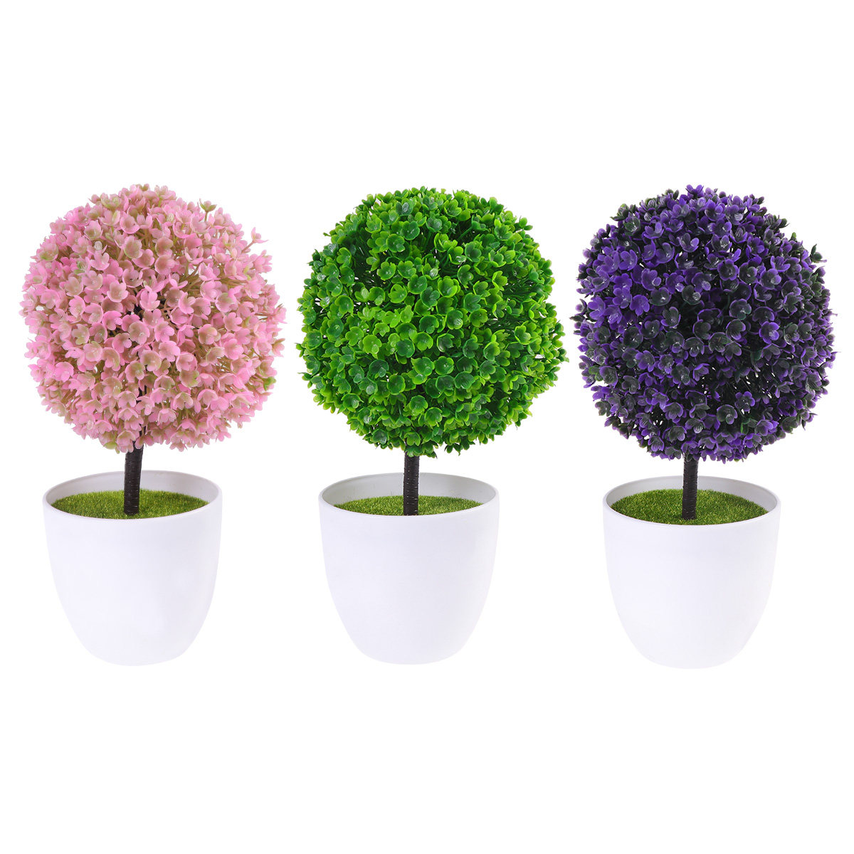 3Pcs Simulation Cherry Ball Bo - Bonsai Garden Shop ulasan dan harga