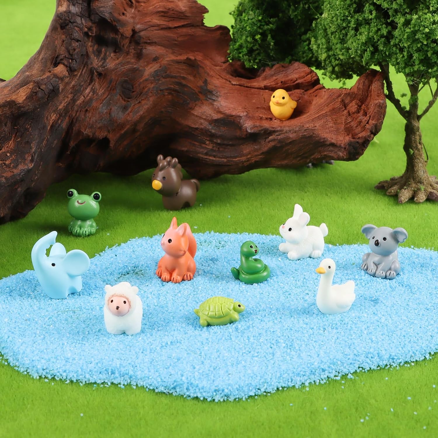 30PCS Mini Resin Animal Figure - Bonsai Garden Images ulasan dan harga